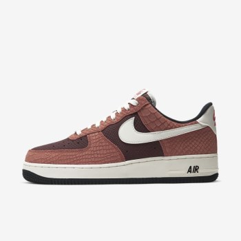 Nike Air Force 1 Premium - Férfi Utcai Cipő - Piros/Piros